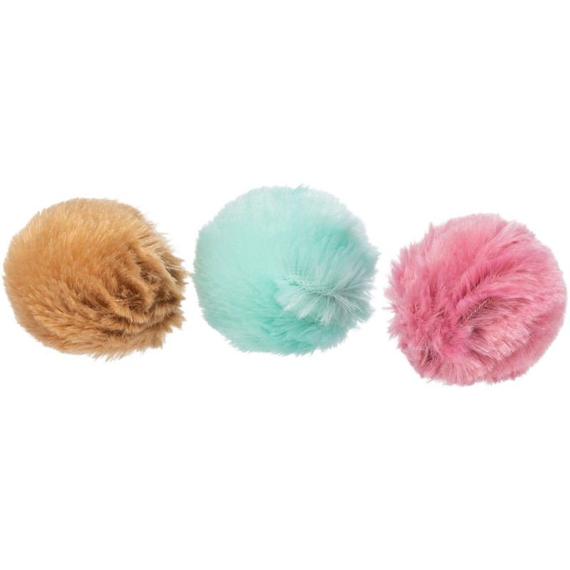 Jucarie Pentru Pisici, Minge, Plus, Cu Clopotel, 3 cm