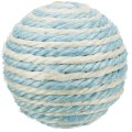 Jucarie Pentru Pisici, Minge Sisal, Cu Sunet, 6 cm
