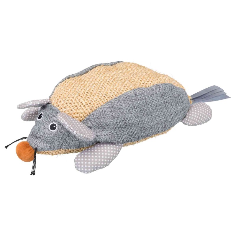 Jucarie Pentru Pisici, Soarece Cu Catnip, Gri, 30 cm