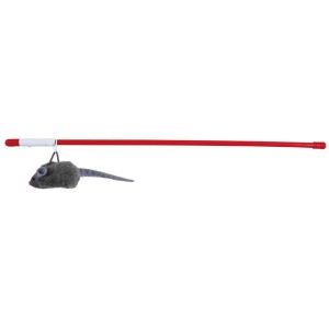 Jucarie Pentru Pisici, Undita Cu Soarece, 47 cm
