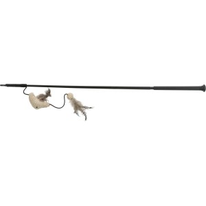 Jucarie Pentru Pisici, Undita XXL Cu Peste, 65 cm