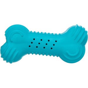 Jucarie Racoritoare Pentru Caini, Os, Cauciuc, 11 cm