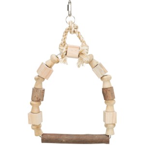 Leagan Arc pentru Pasari, Lemn, 20 x 29 cm