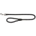 Lesa Cavo, Fixa, Negru/Grafit, Marime L-XL: 1.00 m/ø 18 mm