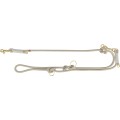 Lesa Coarda Soft, Reglabila, S-XL, 2.00 m/ø 10 mm, Diverse Culori, Culoare Gri/Gri Deschis