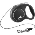 Lesa Retractabila Black Design, Snur, Negru