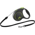 Lesa Retractabila Black Design, Snur, Verde