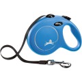 Lesa Retractabila Classic, Banda, Albastru, Marime L: 5 m/Pana la 50 kg