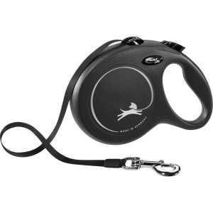 Lesa Retractabila Classic, Banda, Negru