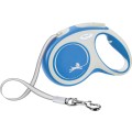 Lesa Retractabila Comfort, Banda, Albastru, Marime M: 5 m/Pana la 25 kg