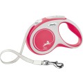 Lesa Retractabila Comfort, Banda, Rosu, Marime S: 5 m/Pana la 15 kg