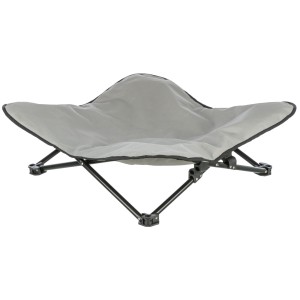 Pat Camping pentru Caini, Bej/Negru