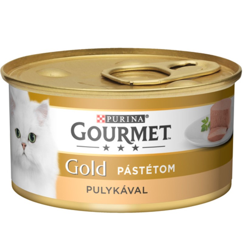 Gourmet Gold cu Curcan, 85 g