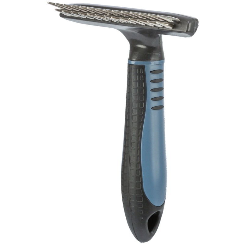 Perie Groomer cu 2 Randuri, pentru Blana Lunga, 10 x 15 cm