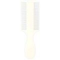 Pieptene Dublu Pentru Indepartare Purici/Praf, Cu Maner, 14 cm