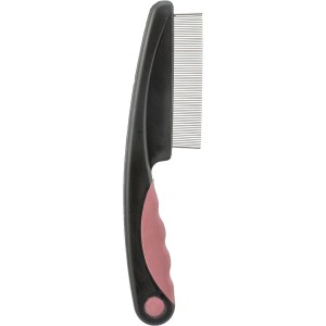 Pieptene Pentru Indepartare Purici/Praf, 15 cm, Roz/Negru