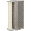Placa Cu Sisal De Zgariat, Pentru Colt, 19 x 58 x 19 cm, Gri