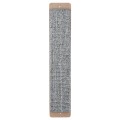 Placa de Zgariat cu Sisal, Lemn, Culoare Gri, Dimensiune 11 x 56 cm