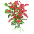 Planta Artificiala Pentru Acvariu, 10 cm, Verde/Rosu
