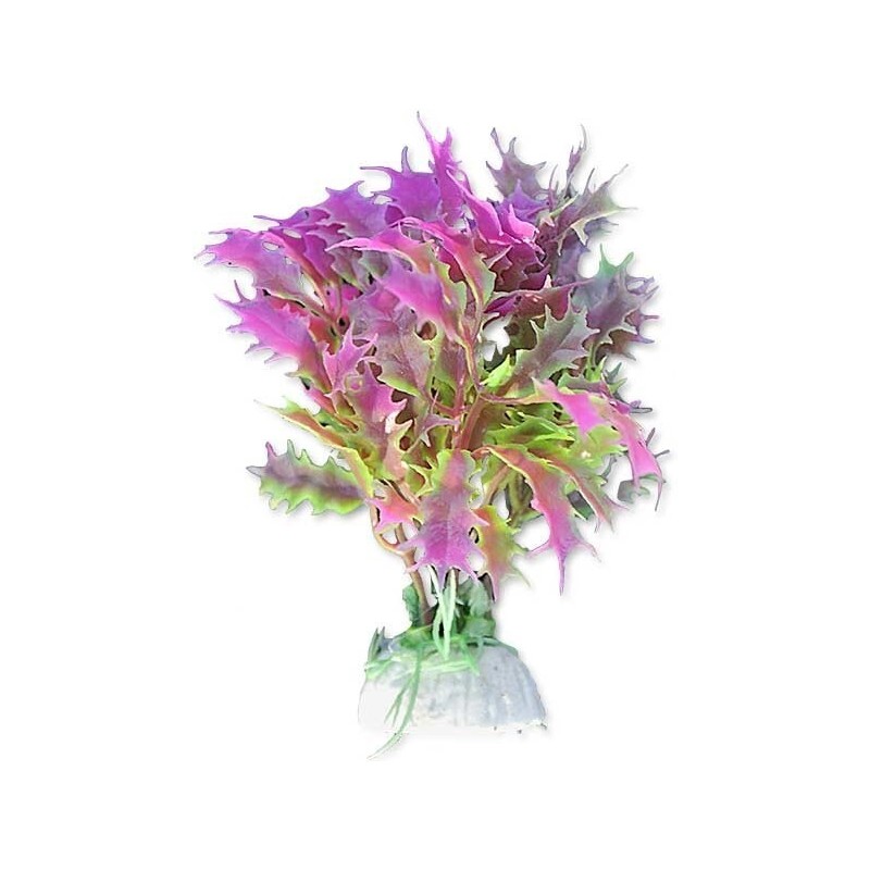 Planta Artificiala Pentru Acvariu, Blister, 10 cm, Roz/Verde