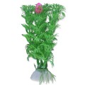 Planta Artificiala Pentru Acvariu, Blister, 10 cm, Verde/Roz