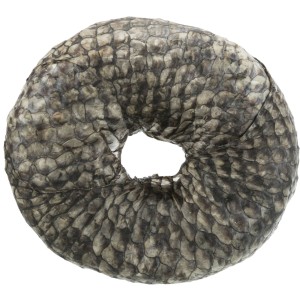Recompensa pentru Caini, Denta Fun, Inel de Mestecat cu Peste, 10 cm/110g, (10buc/Set)-Pret bucata
