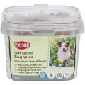 Recompense Pentru Caini, Soft Snack, Oscioare Cu Pui/Miel/Burta, 140 g