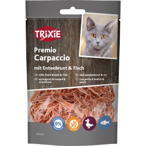 Recompense Pentru Pisici, Premio, Carpaccio Cu Rata Si Peste, 20 g