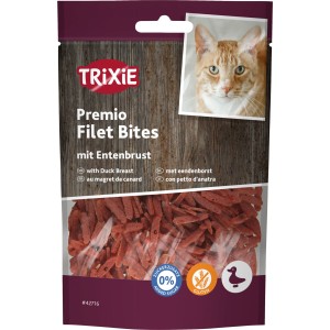Recompense Pentru Pisici, Premio, Filet Bites Cu Rata, 50 g