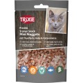 Recompense Pentru Pisici, Premio Trainer, Mini Nuggets Cu Peste/Pui/Catnip, 50 g