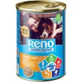Hrana Umeda Pentru Caini, Reno, cu Pui si Ficat, 415g