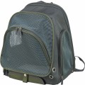 Rucsac de Transport, Lyla, 34 x 22 x 42 cm, Pana la 8 kg, Gri/Albastru
