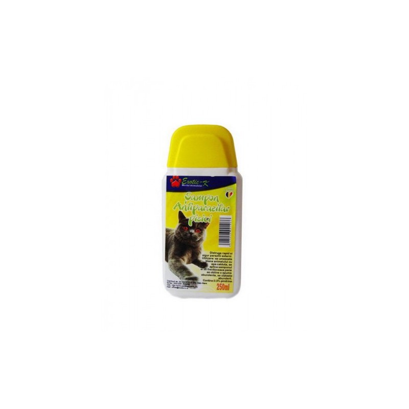 Sampon Antiparazitar Herbal Exo, Pisici, 250 ml
