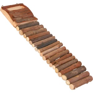 Scara cu Hranitor pentru Rozatoare, Lemn, 7 x 27 cm