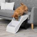 Scara pentru Animale Companie, Plastic, 34 x 39 x 54 cm, Pana la 40 kg, Gri