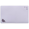 Servet Fat Cat/Paws Pentru Castron, Pisici, Plastic, 44 x 28 cm, Gri
