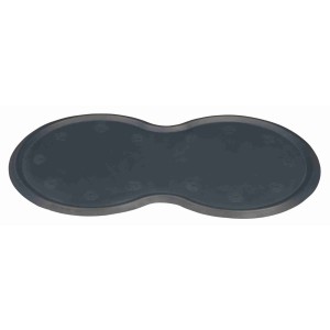 Servet Pentru Castron, Cauciuc, 45 x 25 cm, Gri Inchis