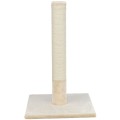 Stalp Sisal de Zgariat, Batres, 38 x 38 cm/ h: 62 cm, Bej
