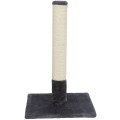 Stalp Sisal de Zgariat, Batres, 38 x 38 cm/ h: 62 cm, Gri Platinum