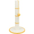 Stalp cu Sisal de Zgariat cu Jucarie, Diverse Culori, Dimensiune 62 cm
