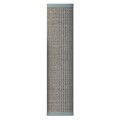 Stalp Sisal de Zgariat, Gri, Dimensiune ø 9 x 38 cm