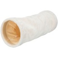 Tunel de Joaca pentru Pisici, Plus, 22 x 60 cm, Bej