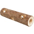 Tunel Tub Pentru Hamsteri, Lemn, 7-8 cmx30 cm, Maro