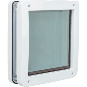 Usa Batanta pentru Caini, 2-Way, S-M: 30 x 36 cm, Alb