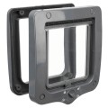 Usa Batanta pentru Pisici, 4 Way, 20 x 22 cm, Culoare Gri