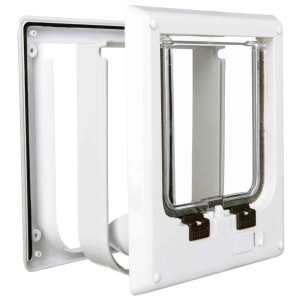 Usa Batanta pentru Pisici, 4-Way Electromagnetica, 21.1 x 24.4 cm, Alb