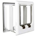 Usa Batanta pentru Pisici, 4-Way Electromagnetica, 21.1 x 24.4 cm, Alb