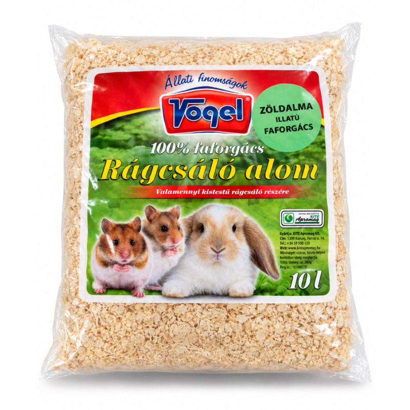 Asternut pentru Rozatoare din Rumegus, Aroma de Mar Verde, 10 L