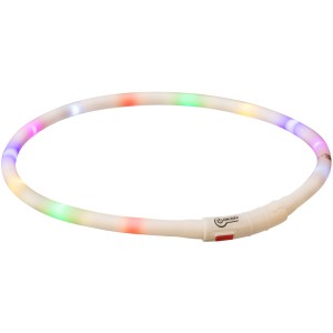 Zgarda cu Led, Incarcare USB, XS-XL, Silicon, 70 cm/ø 10 mm