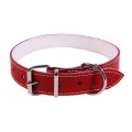 Zgarda Exo L0 -L6, Pasla, Piele, Rosu, Dimensiune L4: 62/3 cm